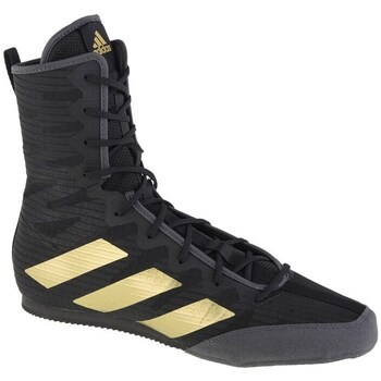Shoes Men Hi top trainers adidas Originals Box Hog 4 Black, Golden