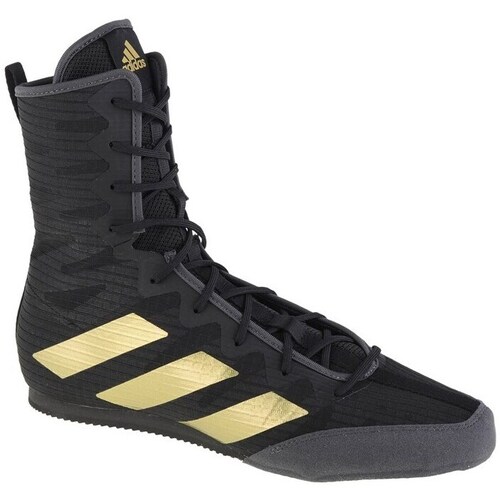 Shoes Men Hi top trainers adidas Originals Box Hog 4 Golden, Black