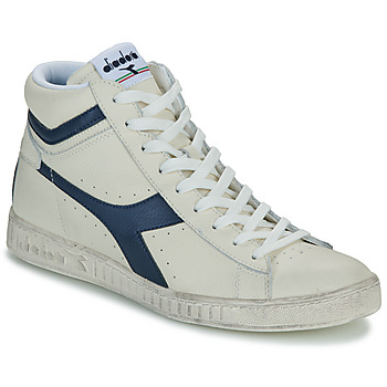 Diadora GAME L HIGH WAXED men's Shoes (High-top Trainers) in White