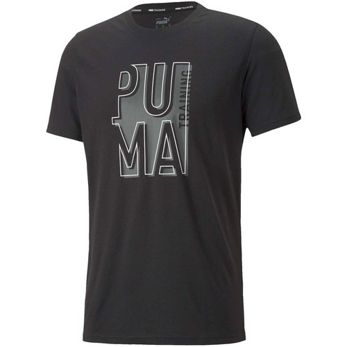 Clothing Men Short-sleeved t-shirts Puma Performance Training SS Tee Black