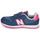 Shoes Girl Low top trainers New Balance 500 Blue / Pink