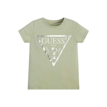 Clothing Girl Short-sleeved t-shirts Guess SS T SHIRT CORE Green