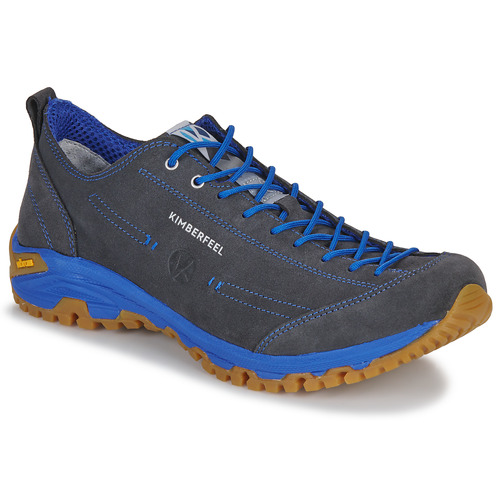 Shoes Men Walking shoes Kimberfeel LINCOLN Grey / Blue