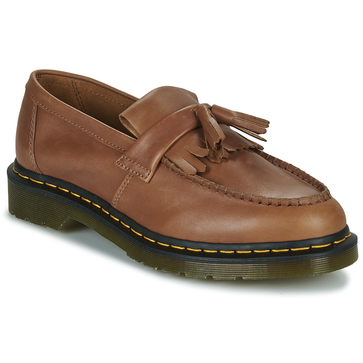 dr. martens  adrian ys  men's loafers / casual shoes in brown