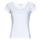 Clothing Women Short-sleeved t-shirts Guess ES SS KARLEE JEWEL BTN HENLEY White