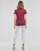 Clothing Women Short-sleeved t-shirts Guess SS CN ICON TEE Bordeaux