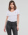 Clothing Women Short-sleeved t-shirts Guess SS VN MINI TRIANGLE TEE White