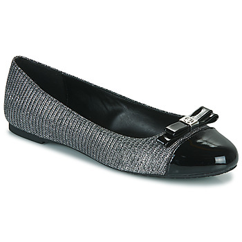 Shoes Women Flat shoes MICHAEL Michael Kors ANDREA BALLET Grey / Black