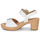 Shoes Women Sandals Gabor 8576021 White / Beige