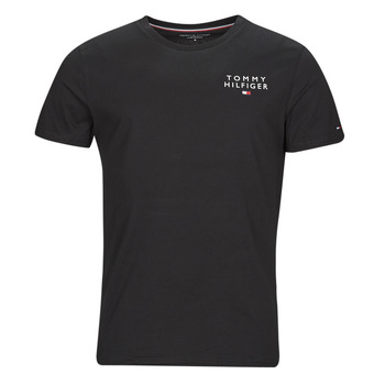 Clothing Men Short-sleeved t-shirts Tommy Hilfiger CN SS TEE LOGO Black