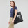 Bags Women Shopping Bags / Baskets Tommy Jeans TJW CANVAS TOTE Black