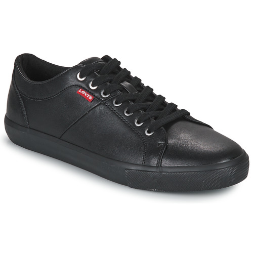 Shoes Men Low top trainers Levi's WOODWARD Black