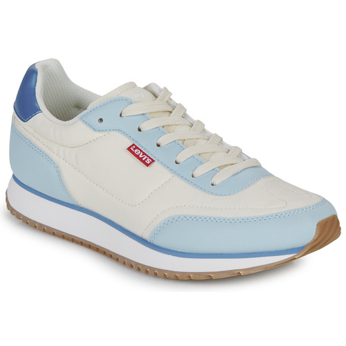 Shoes Women Low top trainers Levi's STAG RUNNER S White / Blue