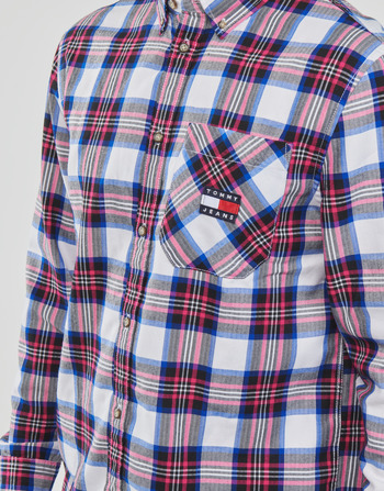 Tommy Jeans TJM RELAXED FLANNEL SHIRT Multicoloured 