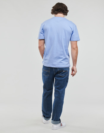 Tommy Jeans TJM CLSC LINEAR CHEST TEE Blue / Sky