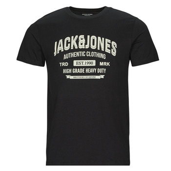 Jack & Jones JJEJEANS TEE SS O-NECK Black