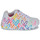 Shoes Girl Low top trainers Skechers UNO LITE BASKETS White / Multicolour