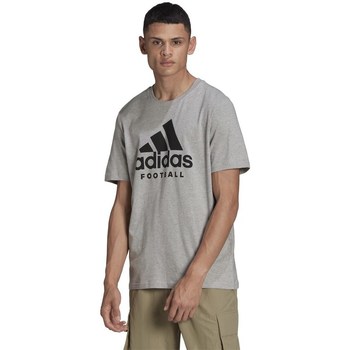 Clothing Men Short-sleeved t-shirts adidas Originals Boss Footbal Grey