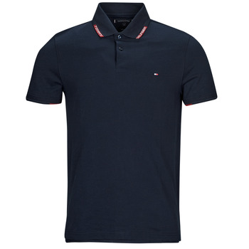 Clothing Men Short-sleeved polo shirts Tommy Hilfiger COLLAR PLACEMENT REG POLO Marine