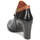 Shoes Women Shoe boots Sonia Rykiel 654802 Black / Ocre tan