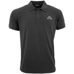 Clothing Men Short-sleeved t-shirts Kappa Peleot Polo Black