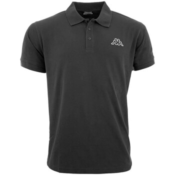 Clothing Men Short-sleeved t-shirts Kappa Peleot Polo Black