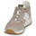 Shoes Women Low top trainers Geox D BULMYA Beige / White / Gold