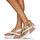 Shoes Women Sandals United nude DELTA TONG White / Multicolour