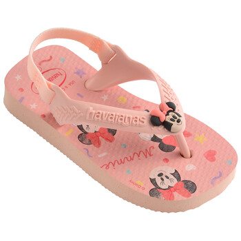 Shoes Girl Flip flops Havaianas BABY DISNEY CLASSICS Pink