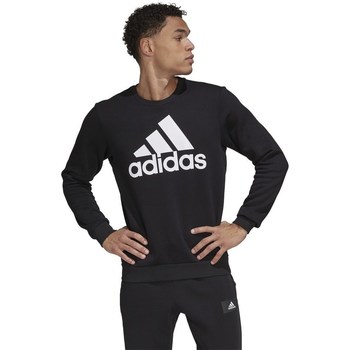 Clothing Men Sweaters adidas Originals Big Logo FL Black