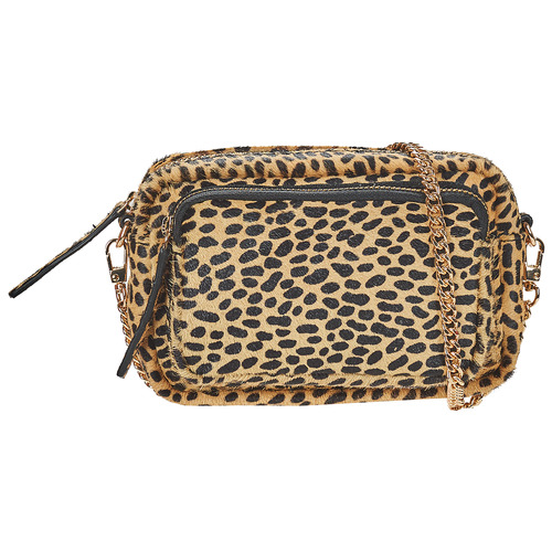 Bags Women Shoulder bags Petite Mendigote JIMMY Leopard