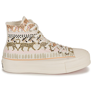 Converse CHUCK TAYLOR ALL STAR  LIFT-ANIMAL ABSTRACT White / Multicolour