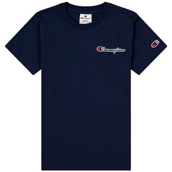 Clothing Boy Short-sleeved t-shirts Champion 305955BS538 Marine