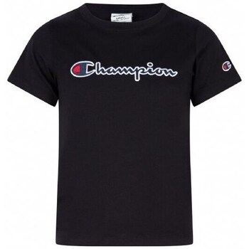Clothing Boy Short-sleeved t-shirts Champion 404336KK001 Black