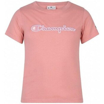 Clothing Girl Short-sleeved t-shirts Champion 404336PS092 Pink