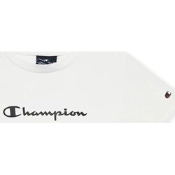 Clothing Girl Short-sleeved t-shirts Champion 305908WW001 White