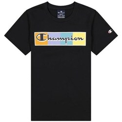 Clothing Girl Short-sleeved t-shirts Champion 305940KK001 Black
