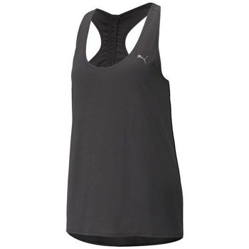 Clothing Women Short-sleeved t-shirts Puma Studio Foundation Relaxed Tank Black