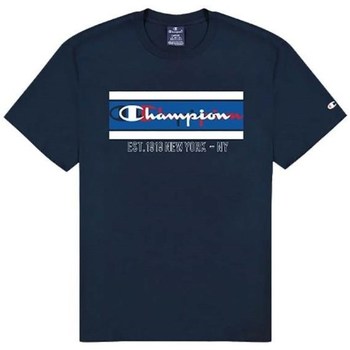 Clothing Men Short-sleeved t-shirts Champion 217278BS503 Marine