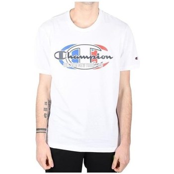 Clothing Men Short-sleeved t-shirts Champion 217279WW001 White