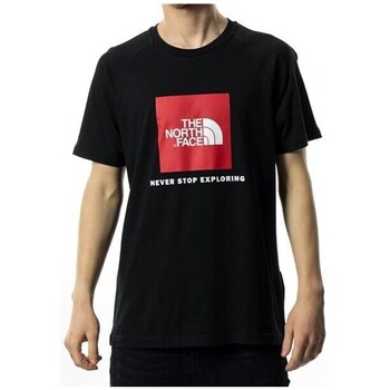 Clothing Men Short-sleeved t-shirts The North Face Rag Red Box Black