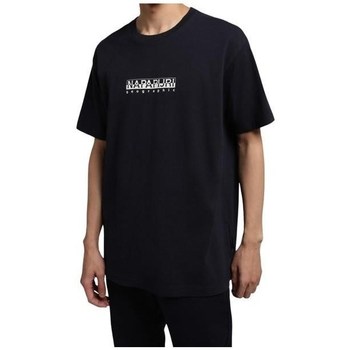 Clothing Men Short-sleeved t-shirts Napapijri Sbox 3 Black