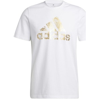Adidas  Foil Bos  men's T shirt in White