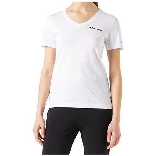 Clothing Women Short-sleeved t-shirts Champion 114913WW001 White