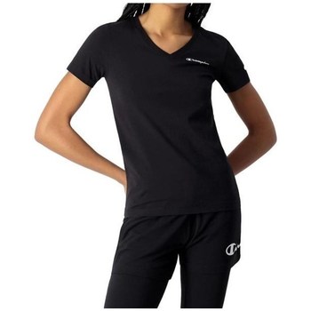 Clothing Women Short-sleeved t-shirts Champion 114913KK001 Black