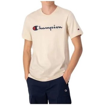 Clothing Men Short-sleeved t-shirts Champion 217814YS015 Beige