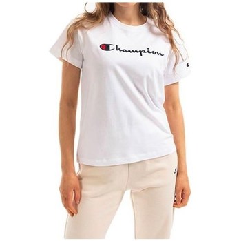 Clothing Women Short-sleeved t-shirts Champion 115351WW001 White