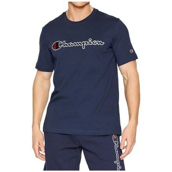 Clothing Men Short-sleeved t-shirts Champion 217814BS538 Marine