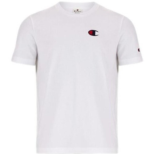 Clothing Men Short-sleeved t-shirts Champion 217069WW001 White