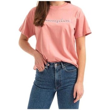 Clothing Women Short-sleeved t-shirts Champion 115351PS092 Pink